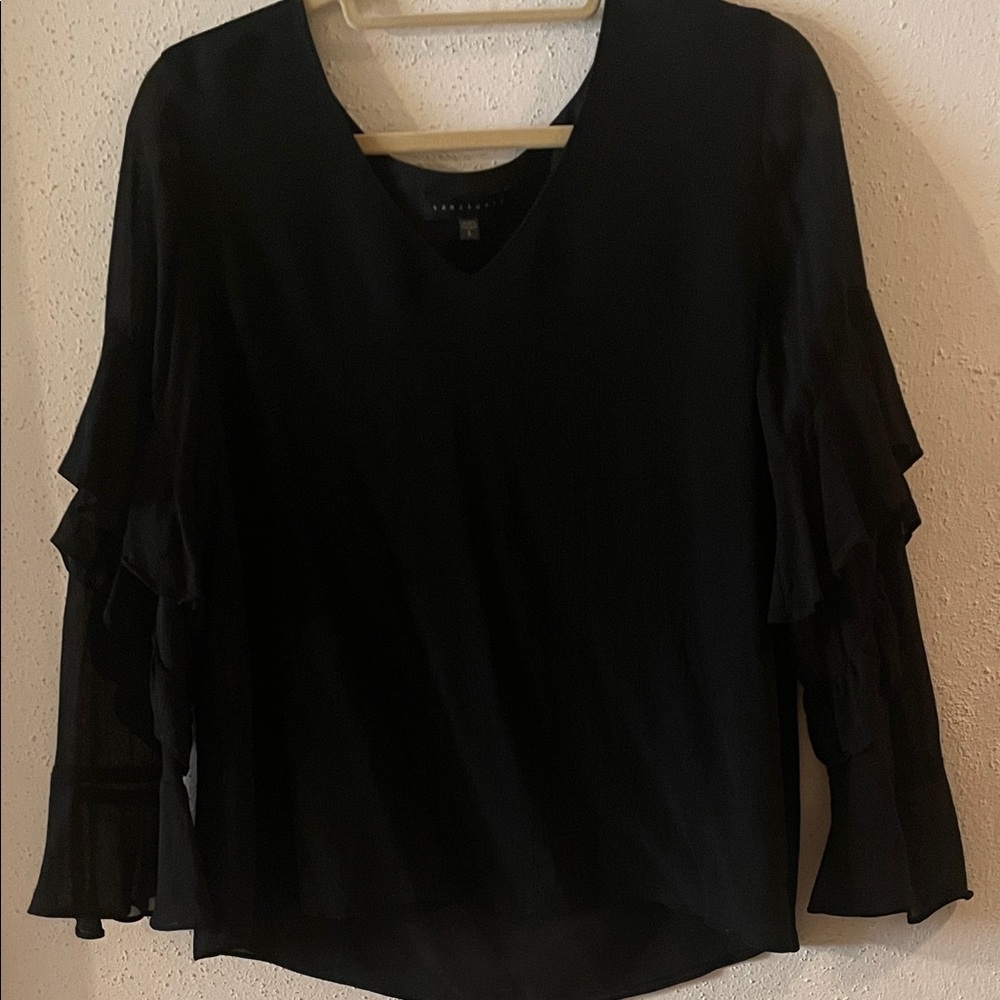 Elegant Black Women's Top